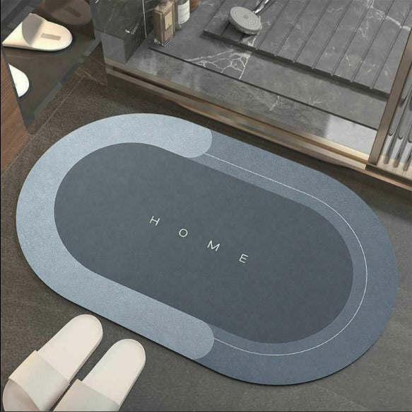 Non-Slip Bath Mat | Super Absorbent Fast-Drying | Mold & Mildew Resistant | Machine Washable