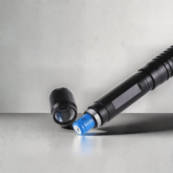 Outdoor LED Flashlight | Adjustable Focus Spotlight & Flood Beam | Durable Aluminum Body