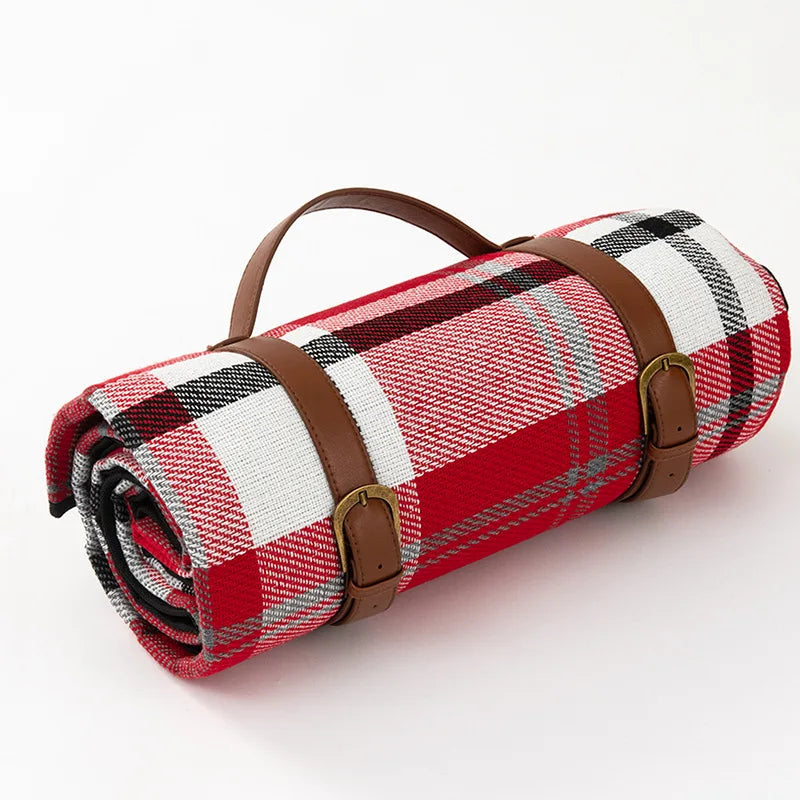 Outdoor Picnic Blanket | Waterproof & Foldable | Padded Foam & Carry Handle | Beach, Camping