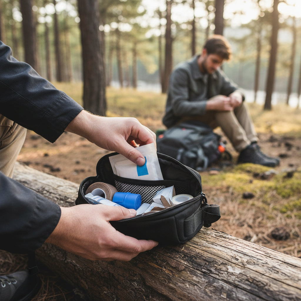Outdoor Survival Kit | Portable First Aid & Emergency Tools | Compact Organizer for Camping & Travel