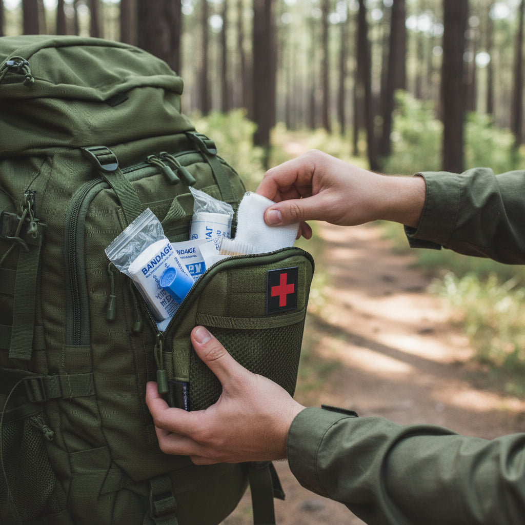 Outdoor Survival Kit | Portable First Aid & Emergency Tools | Compact Organizer for Camping & Travel
