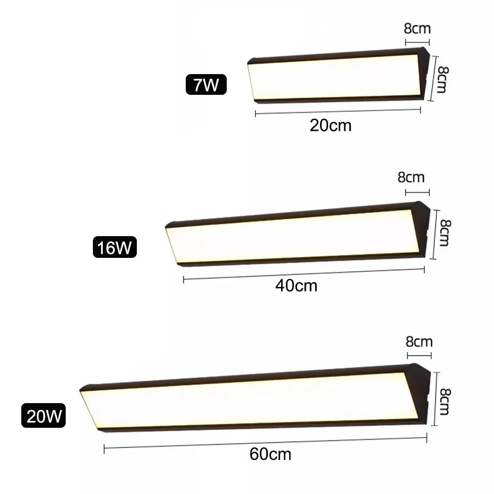 Outdoor Wall Lamp | Slim LED Design | Aluminum Body | Energy Efficient
