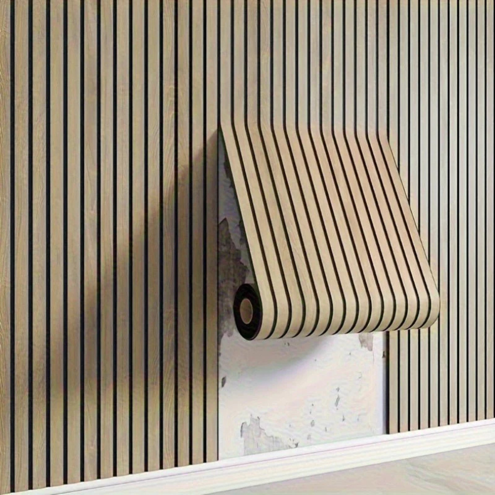 Peel-and-Stick Wall Panel | 3D Wood-Effect | Self-Adhesive & Water-Resistant