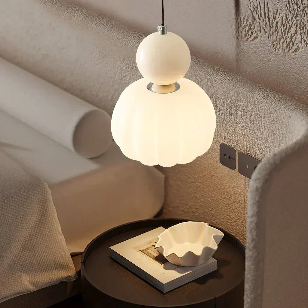 Pendant Ceiling Light for Home | Art Deco Style | Single- or Triple-Head | Metal & Acrylic