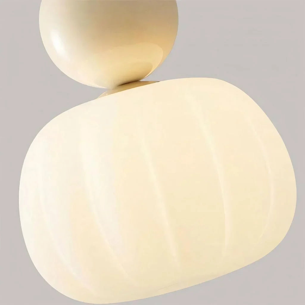 Pendant Ceiling Light for Home | Art Deco Style | Single- or Triple-Head | Metal & Acrylic