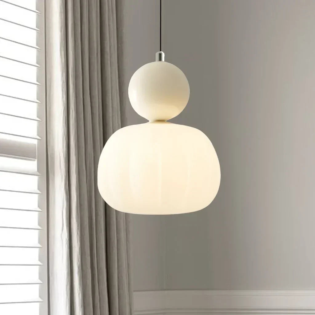 Pendant Ceiling Light for Home | Art Deco Style | Single- or Triple-Head | Metal & Acrylic