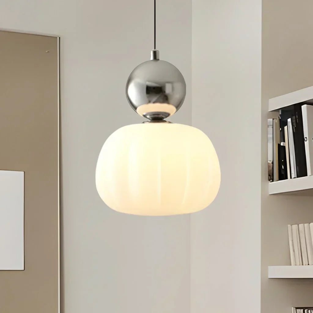 Pendant Ceiling Light for Home | Art Deco Style | Single- or Triple-Head | Metal & Acrylic