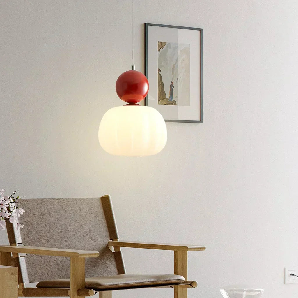Pendant Ceiling Light for Home | Art Deco Style | Single- or Triple-Head | Metal & Acrylic