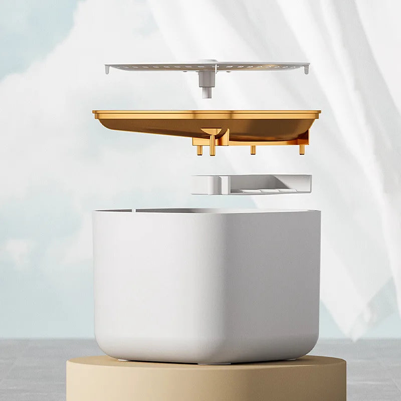 Pet Water Fountain | Ultra-Quiet Self-Circulating | 3L Capacity & Filtered | USB Powered