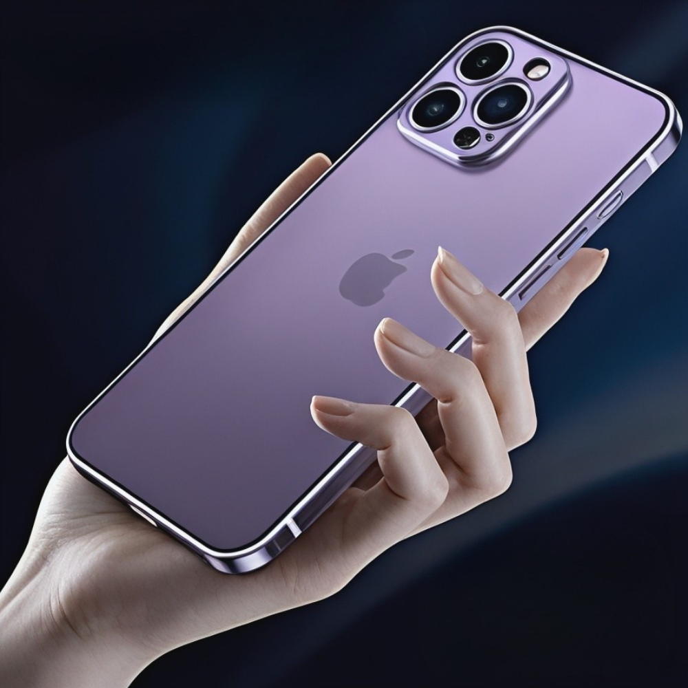 Phone Case | Slim Aluminum Frame | Scratch-Resistant Back & Camera Protection