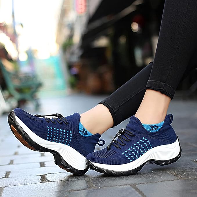 Plantar Fasciitis Relief Shoes | Ergonomic Arch & Heel Support | Slip-Resistant Outsole