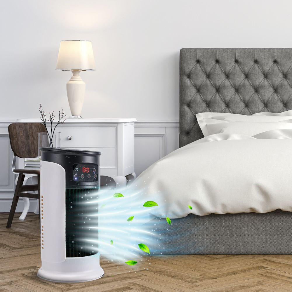 Portable Air Conditioner | Stand-Up Windowless Cooler | Cooling & Humidifier | 300ml Tank