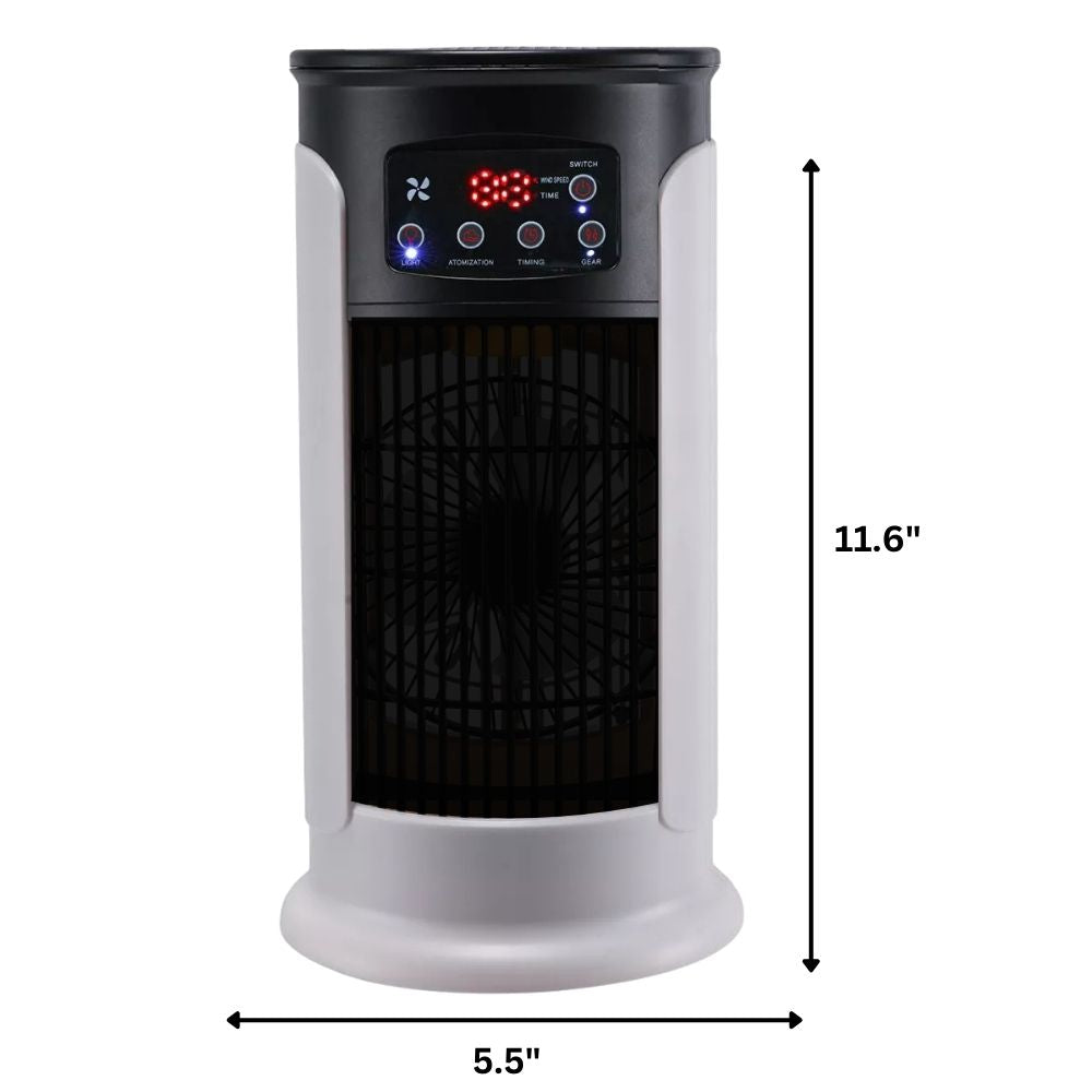 Portable Air Conditioner | Stand-Up Windowless Cooler | Cooling & Humidifier | 300ml Tank