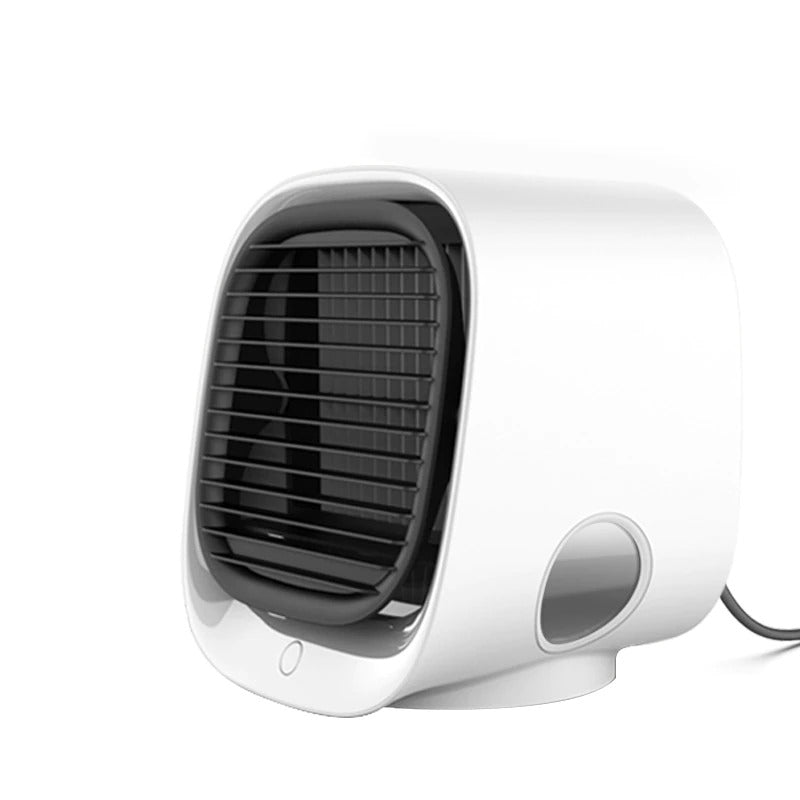 Portable Car Air Conditioner | USB-Powered Water Cooling & Humidifier | 300ml Tank | Quiet Operation