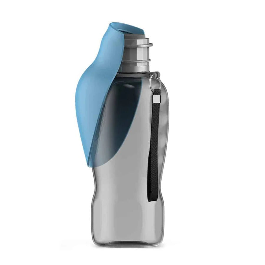 Portable Dog Water Bottle | Collapsible Bowl & One-Handed Use | Leak-Proof Food-Safe Design