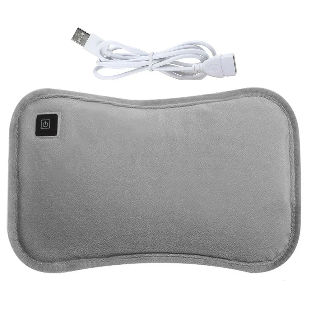 Portable Heating Pad | USB Rechargeable | Soft Fabric & Adjustable Heat