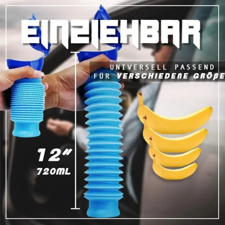 Portable Men's Urinal | Collapsible & Leak-Proof | 750ml Capacity | BPA-Free & Reusable