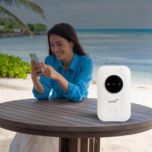 Portable WiFi Router | High-Speed 150 Mbps & 5G Support | Multiple Device Support | Travel-Ready
