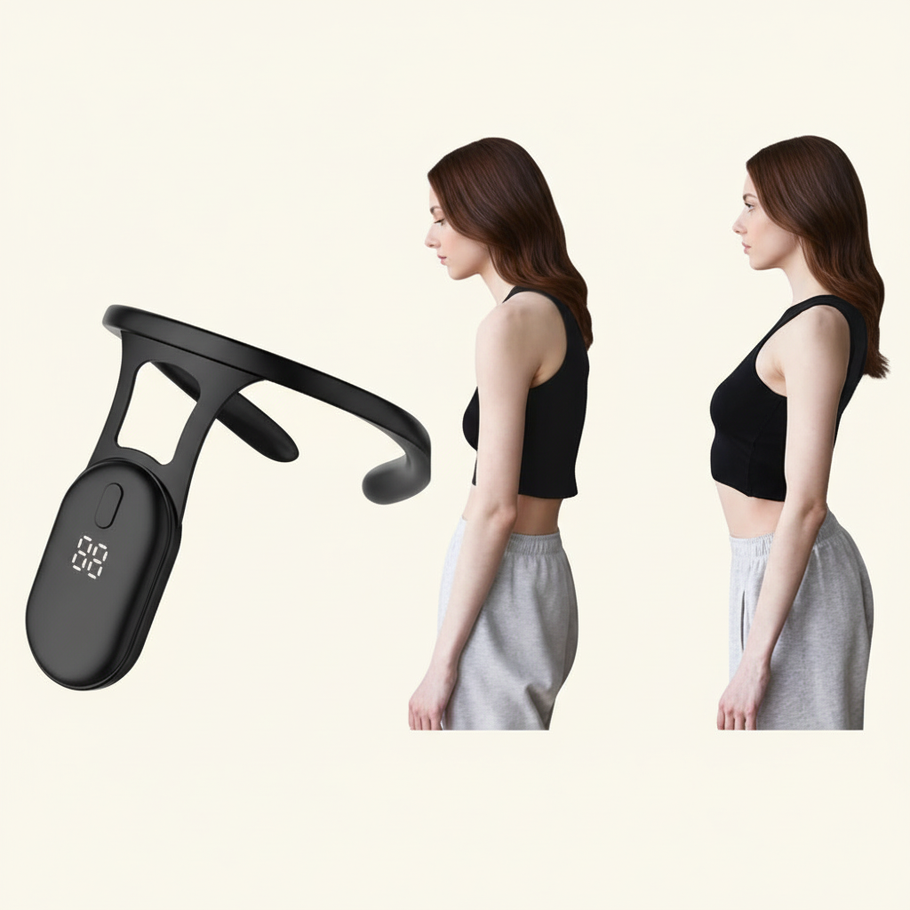 Posture Corrector for Neck & Back | Adjustable Back Brace | Soft Breathable Fabric