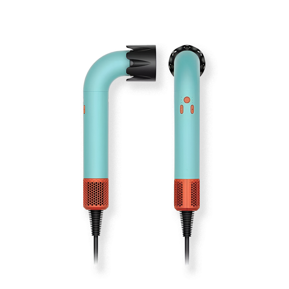 Professional Hair Dryer | Lightweight Sonic Motor | Magnetic Nozzles & Diffuser | Under 300g