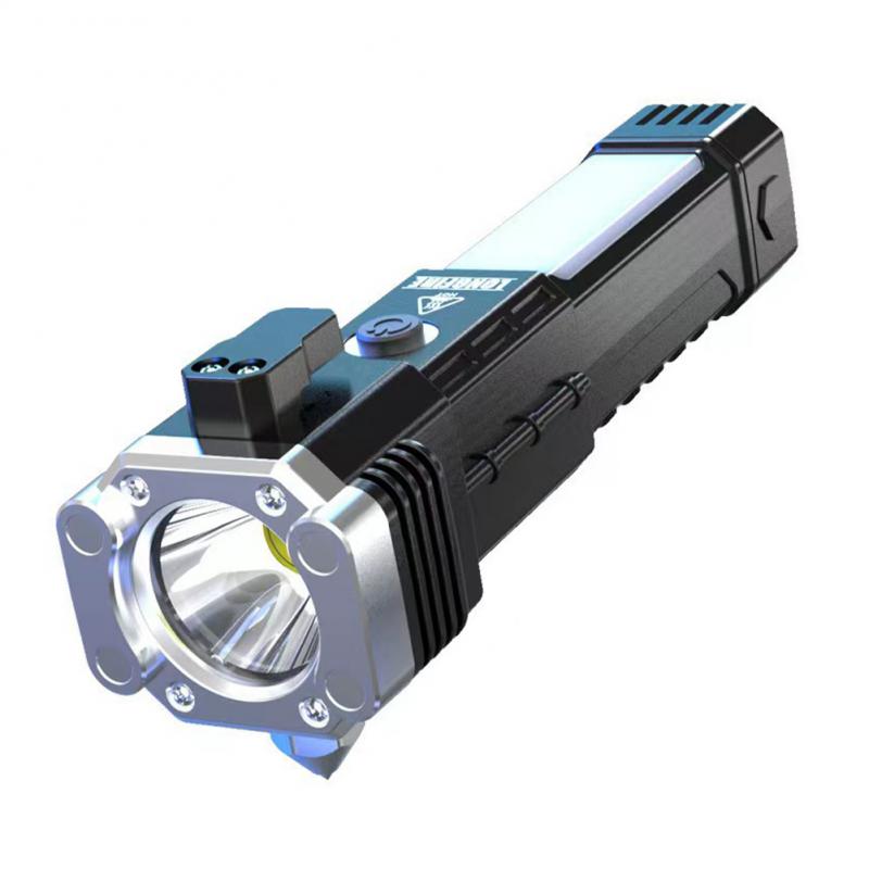 Rechargeable Flashlight | Magnetic Base & Bright LED | Waterproof Heavy-Duty Design