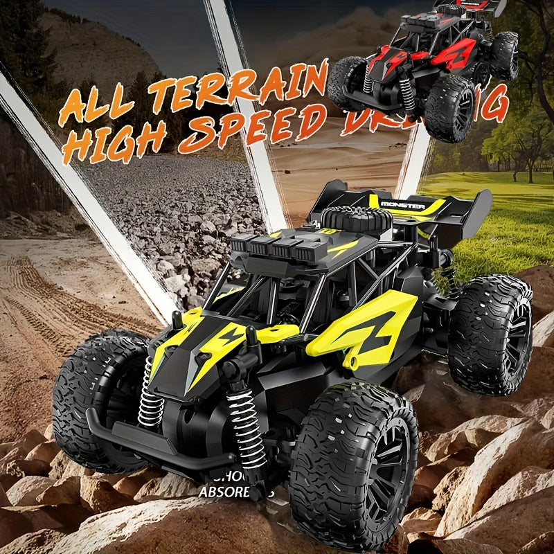 Remote Control Monster Truck | High-Speed All-Terrain | USB Rechargeable | Durable Design