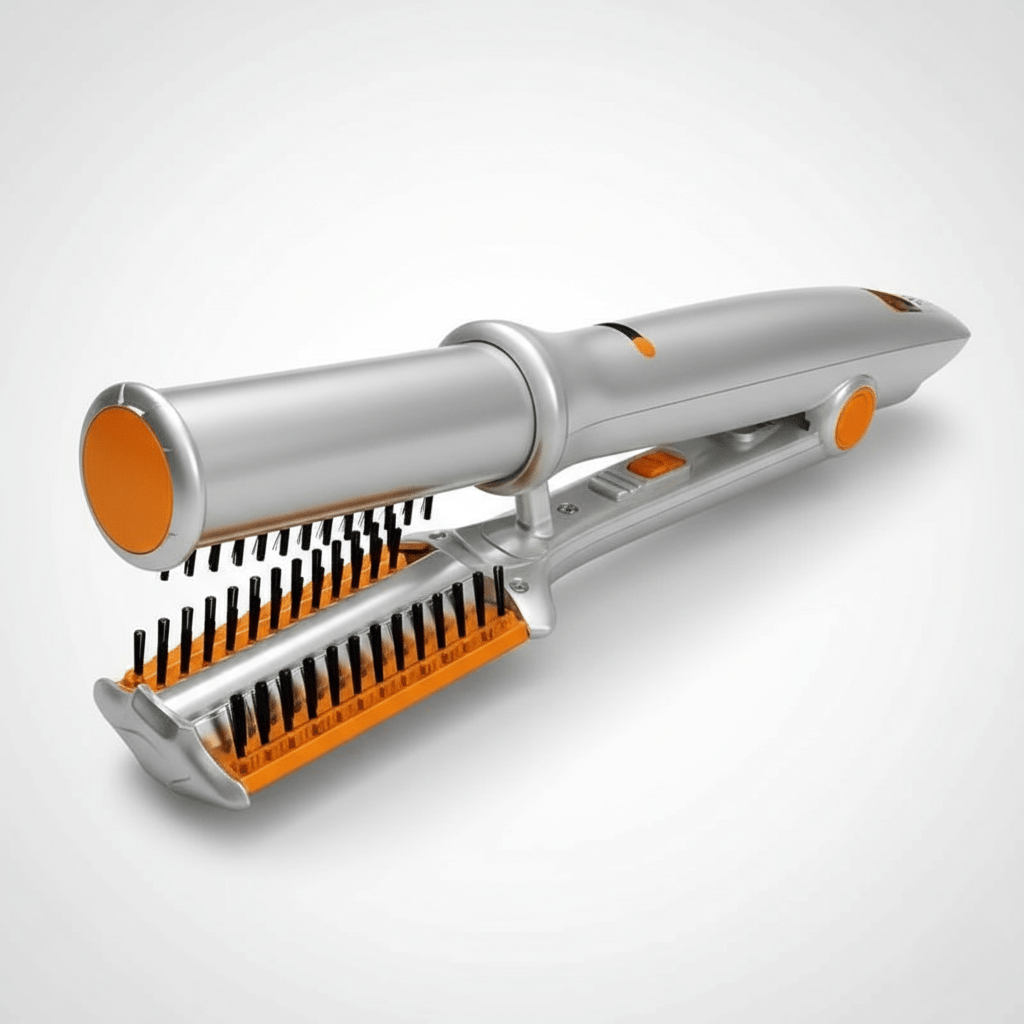 Rotating Hair Brush Styler | 32mm Heated Barrel | Ceramic Coating & Integrated Brush
