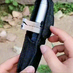 Self-Defense Walking Stick | Spring-Loaded Telescopic | Ergonomic Anti-Slip Grip & Steel