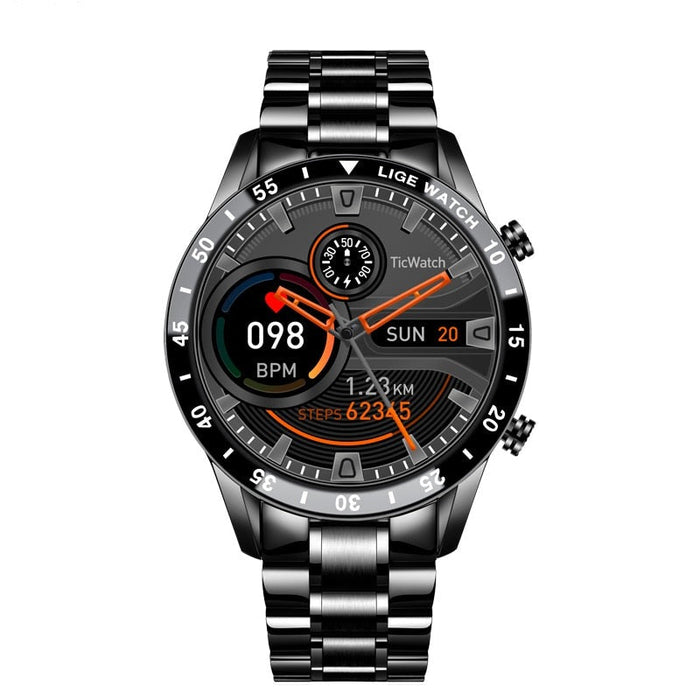 Smartwatch | 4G Calling & Built-In GPS | AMOLED Display & Stainless Steel Case | Long Battery Life