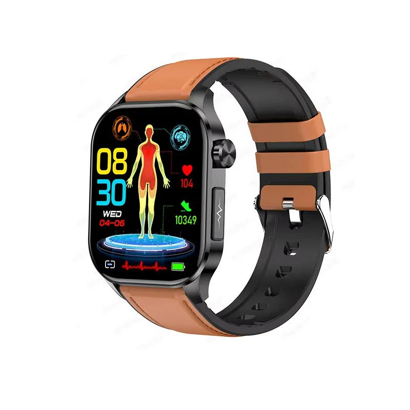 Smartwatch for Seniors | Blood Pressure & SpO2 Monitoring | 2.04" AMOLED | SOS & Calls