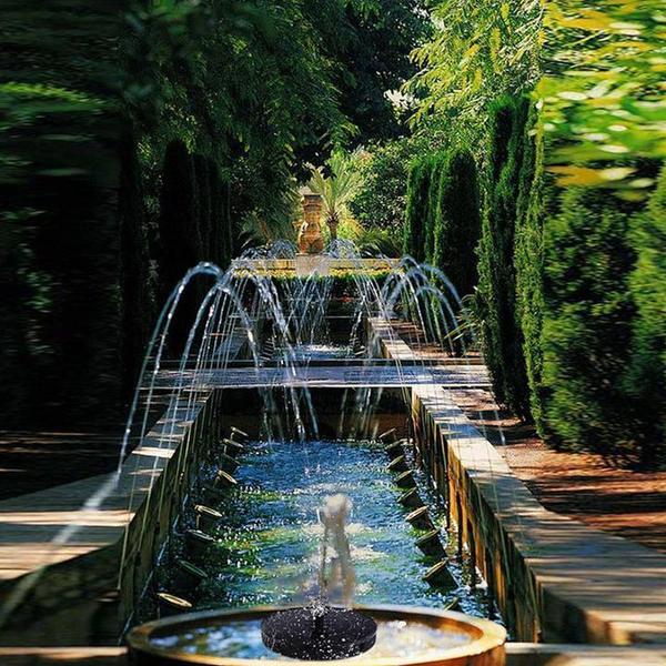 Solar Garden Fountain Pump | 50cm Jet Height | Monocrystalline Panel | Easy Setup