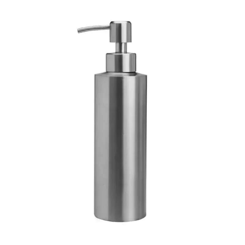 Stainless Steel Soap Dispenser | Hand Pump | Polished Gloss Finish | Refillable & Reusable