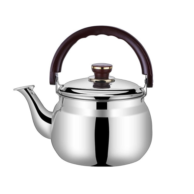 Stainless Steel Whistling Kettle | Thick-Walled Durable Design | Cool-Touch Ergonomic Handle