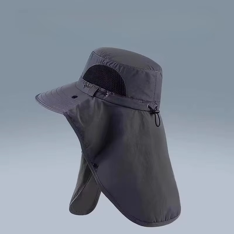Sun Hat for Hiking & Fishing | UV Protection | Wide Brim & Detachable Neck Flap