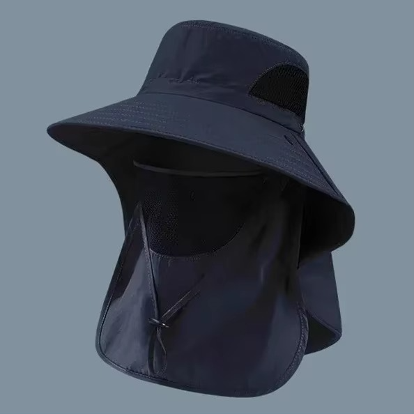 Sun Hat for Hiking & Fishing | UV Protection | Wide Brim & Detachable Neck Flap