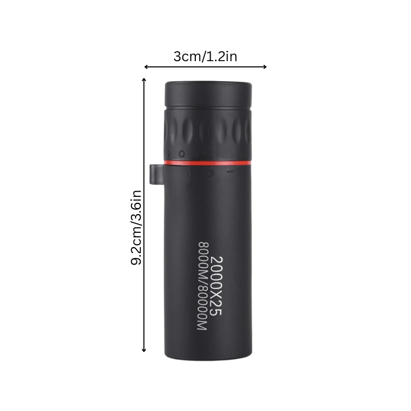 Telescope | High Magnification | Phone Adapter Included | Compact Travel Size