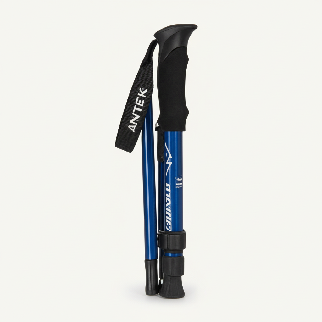 Telescopic Walking Poles | Foldable & Lightweight | Aluminium/Carbon | Travel-Ready