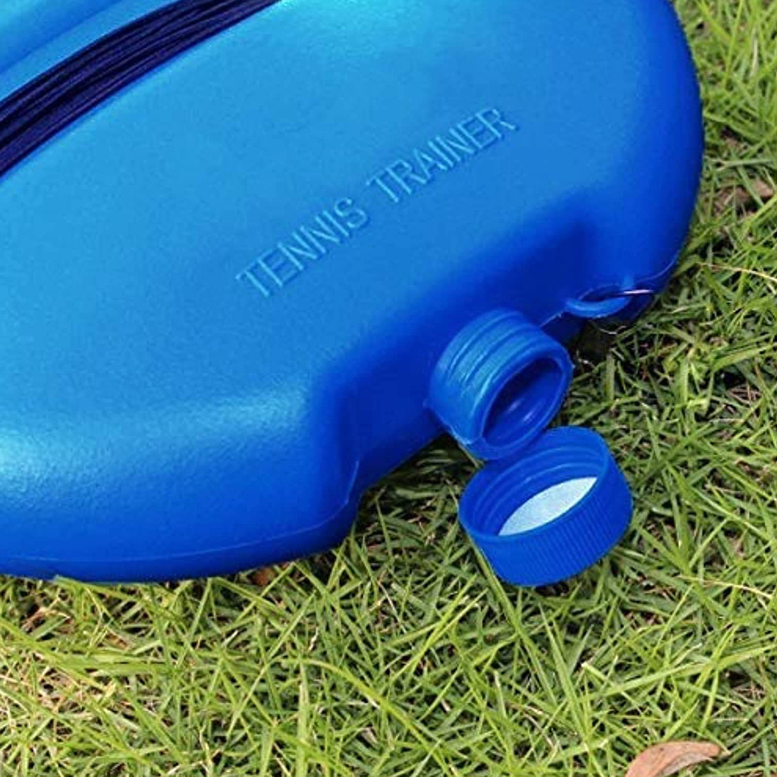 Tennis Training Aid | Elastic Rope & Rebound Ball | Heavy-Duty Weighted Base | Solo Practice