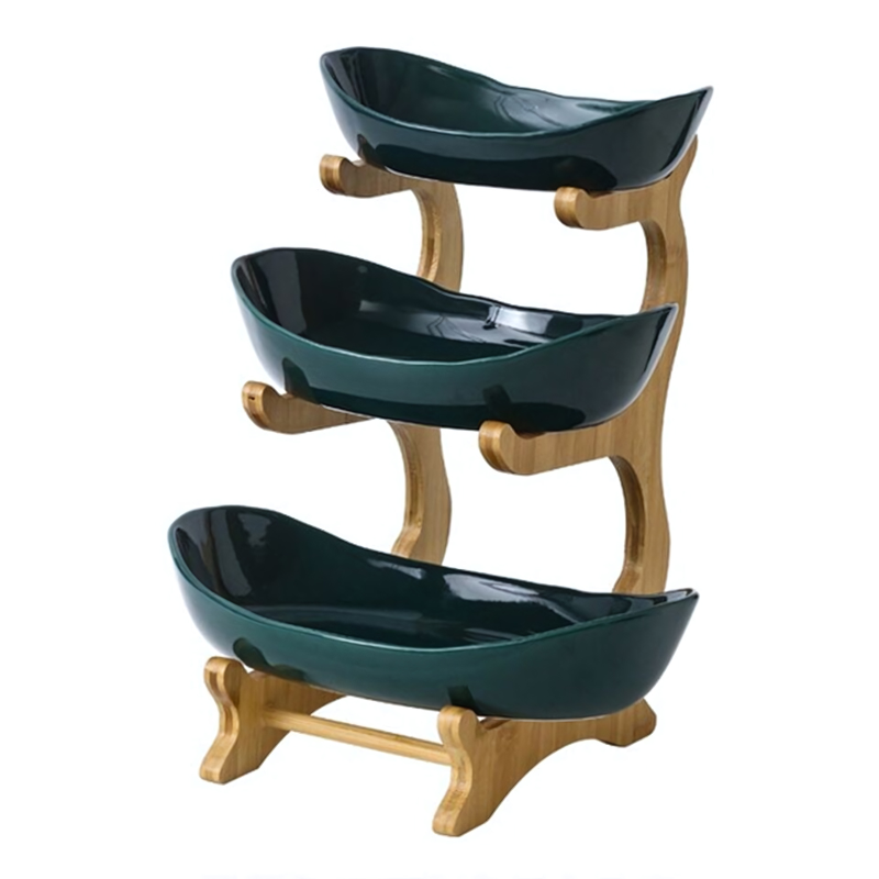 Tiered Fruit Bowl | Space-Saving Multi-Level Organizer | Lightweight & Durable