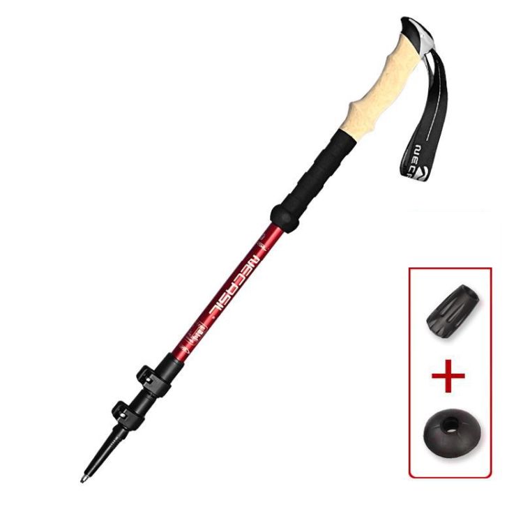 Trekking Poles | Lightweight Anti-Shock Design | Carbon Fiber Construction | Ergonomic Cork Grip