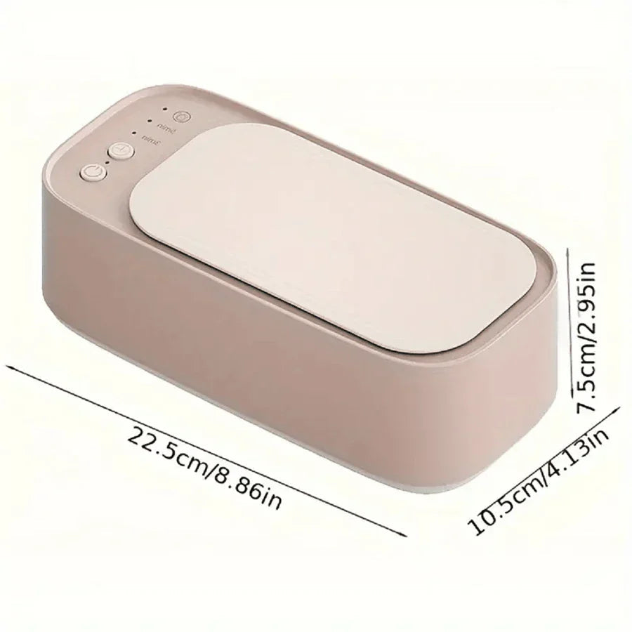 Ultrasonic Cleaner for Jewelry & Glasses | Sonic Cleaning | Stainless Steel Tank, 400–600ml