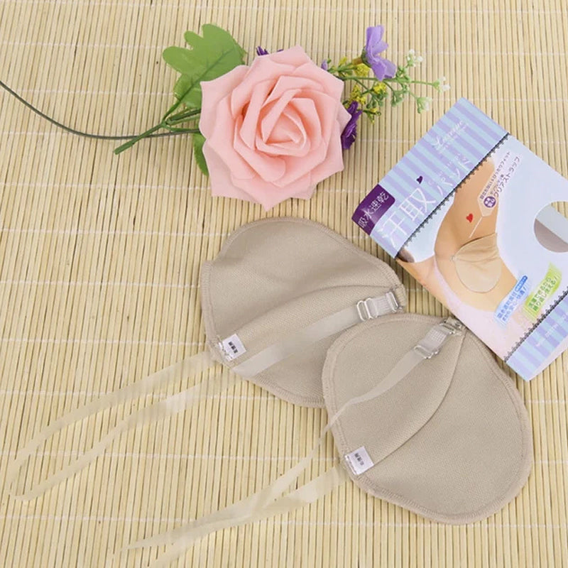 Unisex Armpit Sweat Pads (Pair) | Double-Layer Absorbent | Adjustable Straps | Keeps Clothes Dry