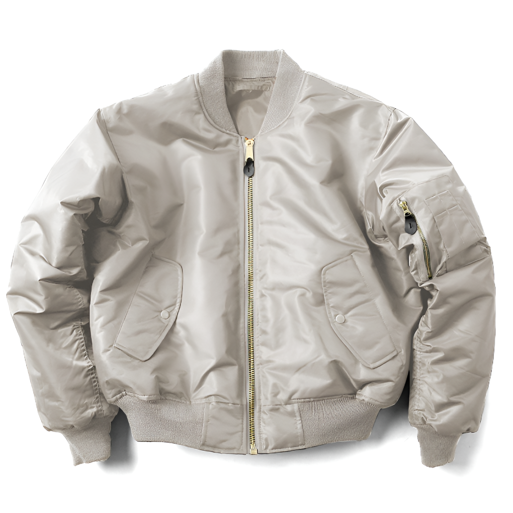Unisex Bomber Jacket | Classic Design with Ribbed Trim | Wind-Resistant Shell & Smooth Lining