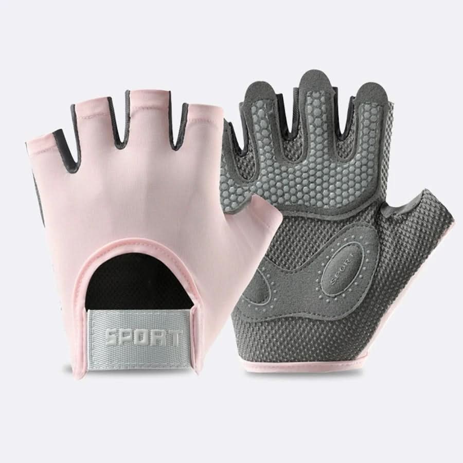 Unisex Fitness Gloves | Breathable Half-Finger Design | Reinforced Grip, Comfortable Fit