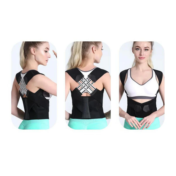 Unisex Posture Corrector | Slim Discreet | Adjustable Straps & Breathable | Comfort Fit