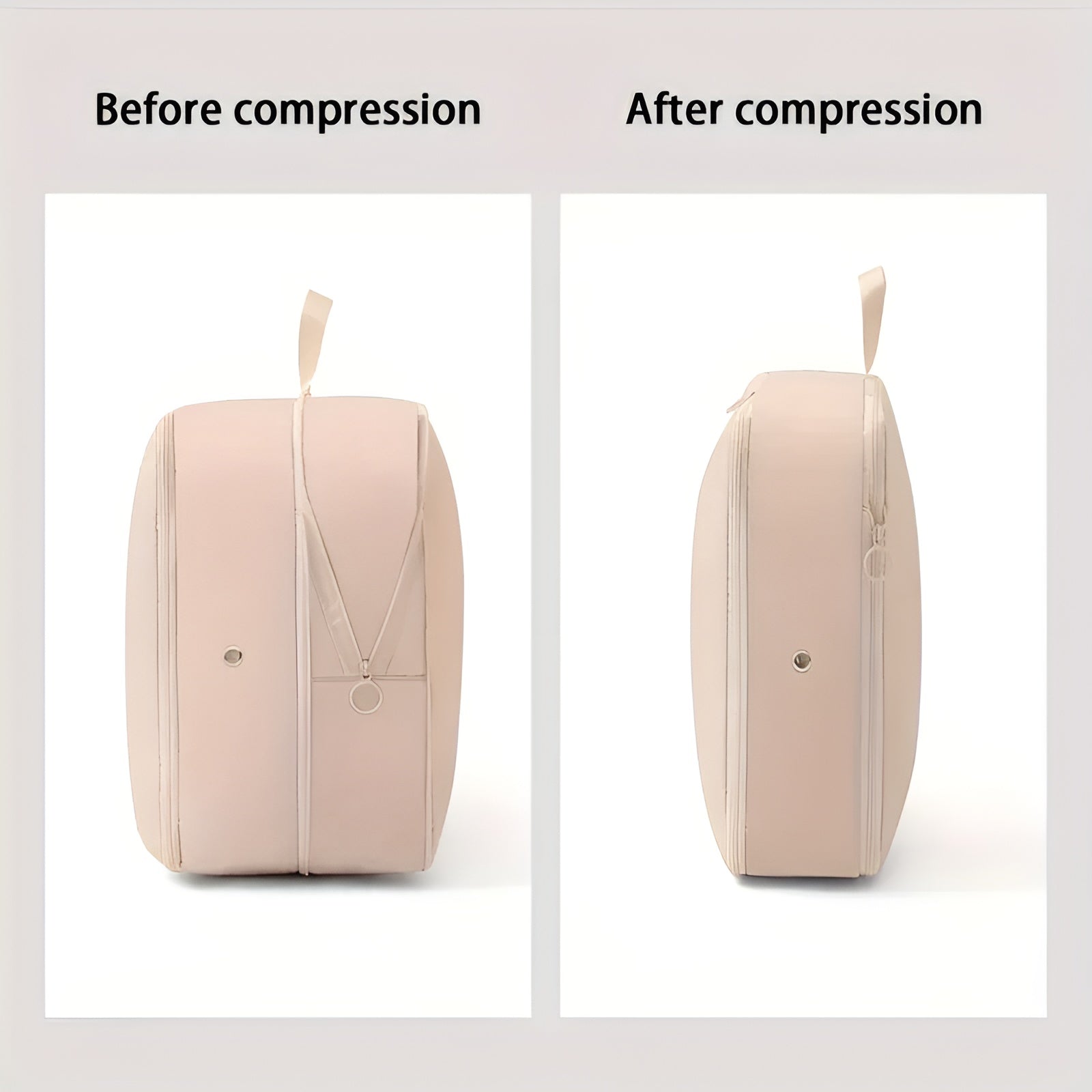 Vacuum Storage Bags | Space-Saving Compression | Airtight Zipper & Valve | Closet Organization