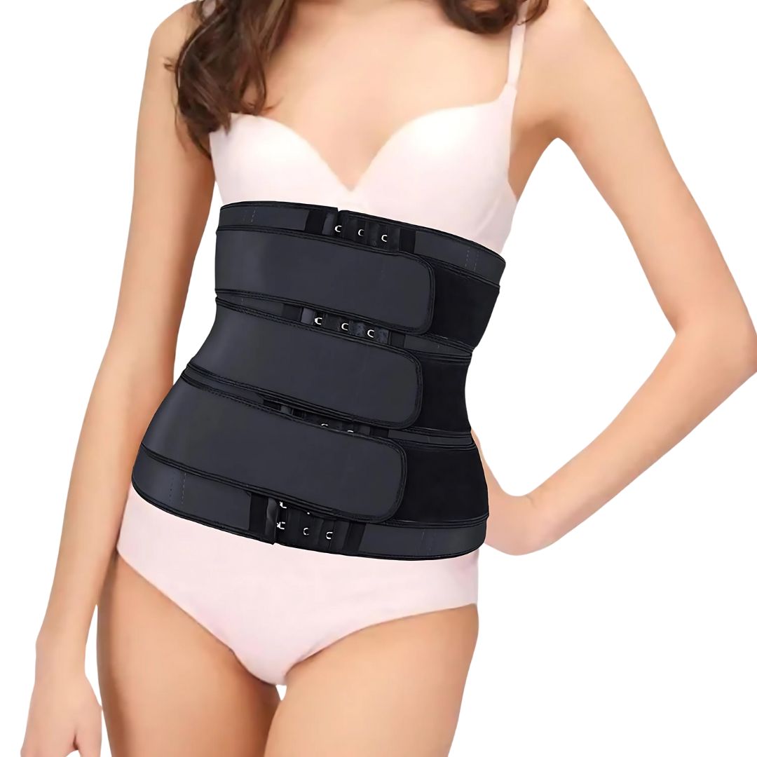 Waist Trainer Belt | Triple Compression & Breathable Neoprene | Postpartum Recovery & Post-Workout