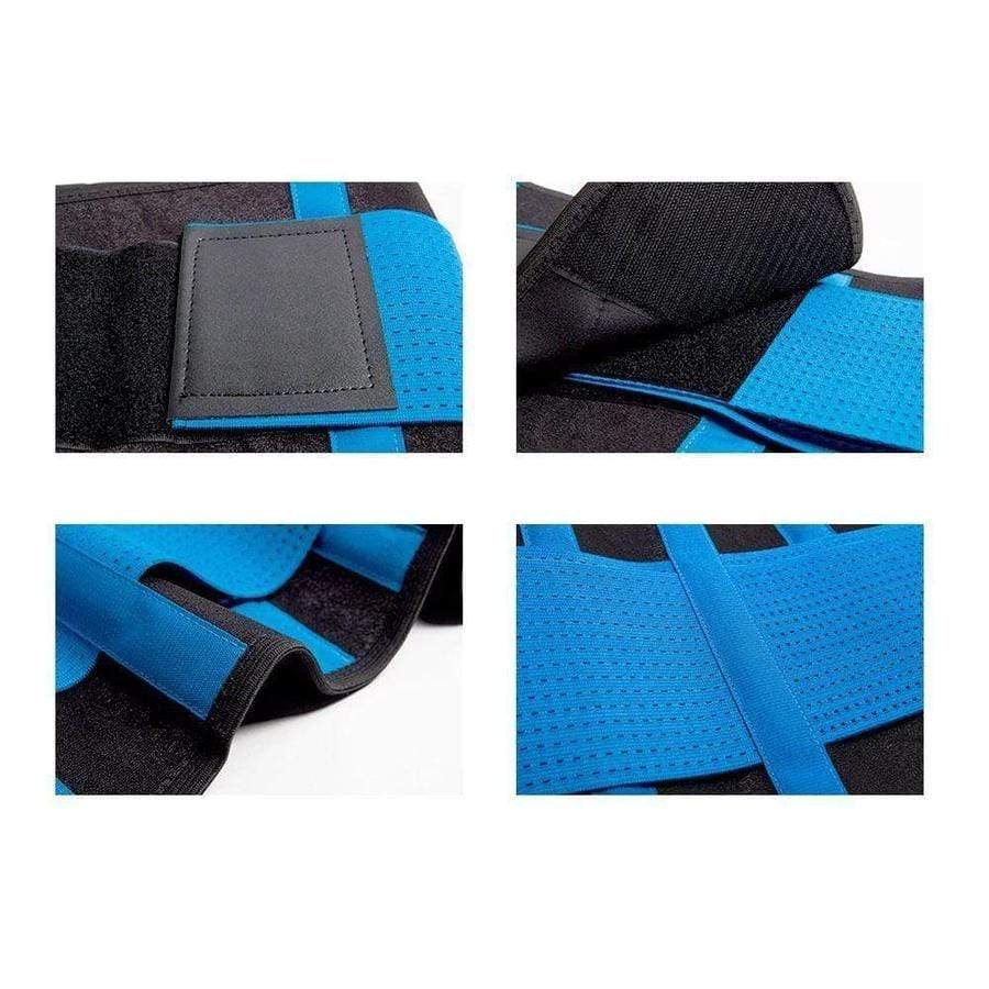 Waist Trainer for Men | Thermal Sweat Belt | Adjustable Compression & Back Support