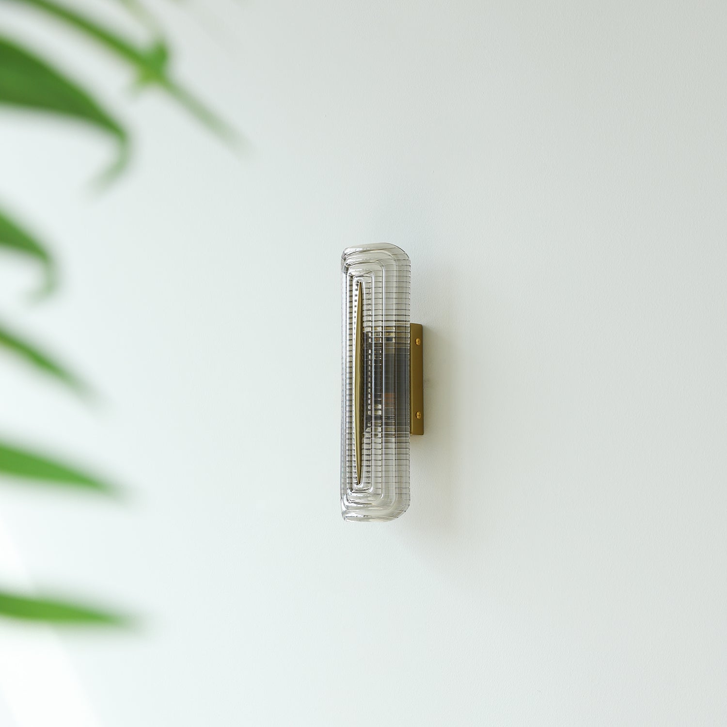 Wall Lamp | Geometric Textured Linear Design | Dimmable Hardwired | Ambient Accent Light