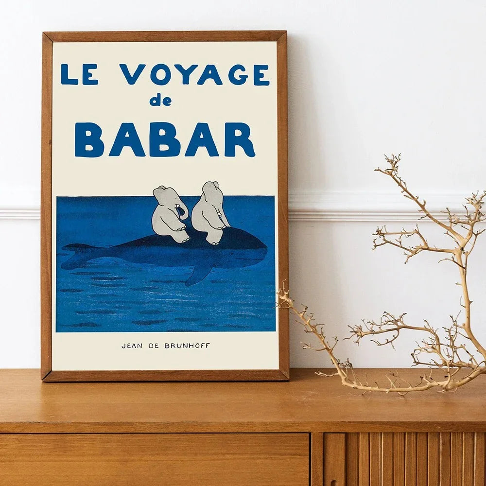 Wall Poster | Classic Storybook Illustration | Matte Finish & High-Quality Print | Versatile Decor